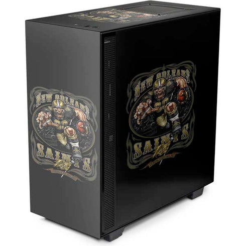 Liquid Blue NFL New Orleans Saints Running Back NZXT H510 Compact ATX Mid-Tower Case Skin