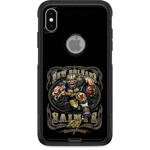 Liquid Blue NFL New Orleans Saints Running Back Otterbox Commuter iPhone Skin