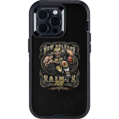 Liquid Blue NFL New Orleans Saints Running Back Otterbox Defender iPhone Skin