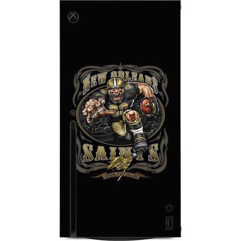 Liquid Blue NFL New Orleans Saints Running Back Xbox Series X Console Skin