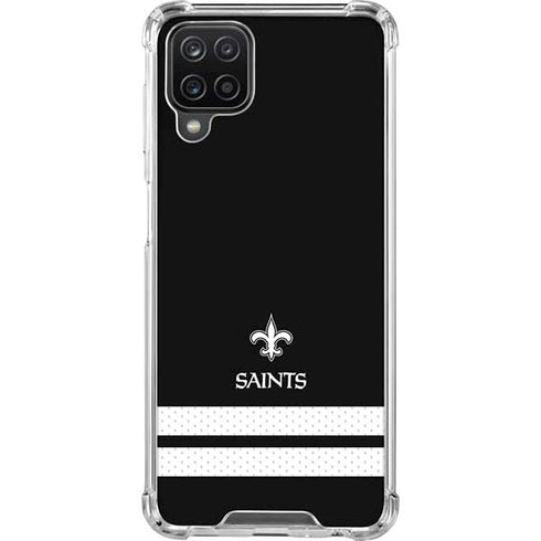 NFL New Orleans Saints Shutout Galaxy A12 Clear Case