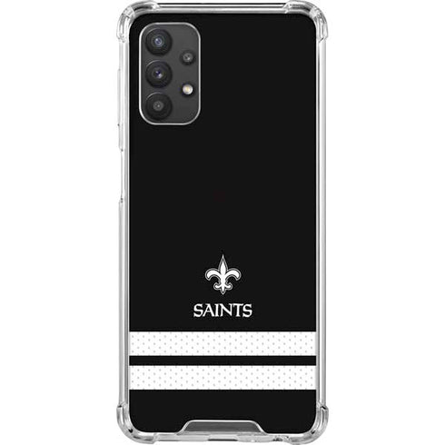 NFL New Orleans Saints Shutout Galaxy A32 5G Clear Case
