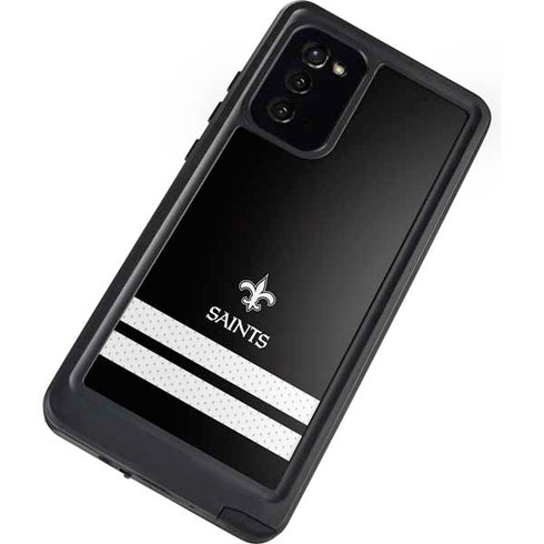 NFL New Orleans Saints Shutout Galaxy Note20 5G Waterproof Case