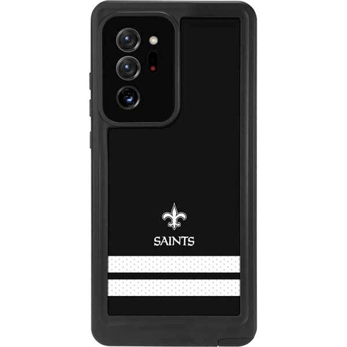 NFL New Orleans Saints Shutout Galaxy Note20 Ultra 5G Waterproof Case