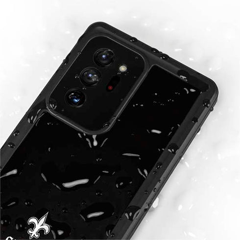 NFL New Orleans Saints Shutout Galaxy Note20 Ultra 5G Waterproof Case