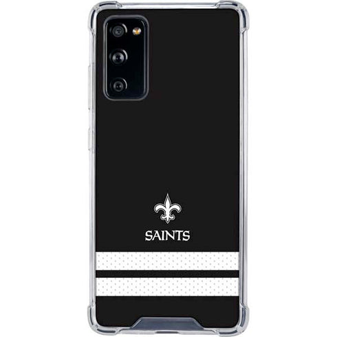 NFL New Orleans Saints Shutout Galaxy S20 FE Clear Case