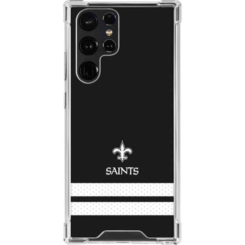 NFL New Orleans Saints Shutout Galaxy S24 Ultra Clear Case