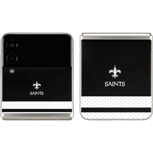 NFL New Orleans Saints Shutout Galaxy Z Flip3 5G Skin