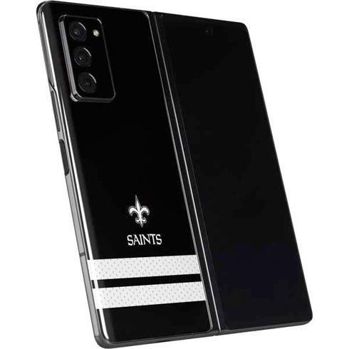 NFL New Orleans Saints Shutout Galaxy Z Fold2 5G Skin