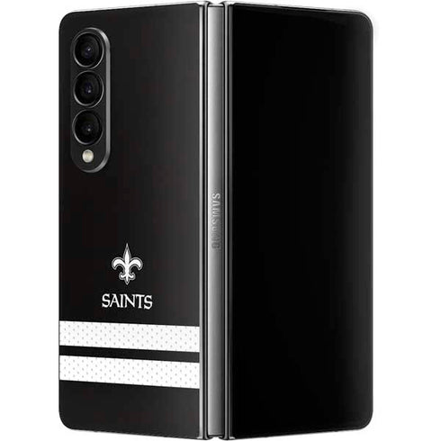 NFL New Orleans Saints Shutout Galaxy Z Fold4 5G Skin