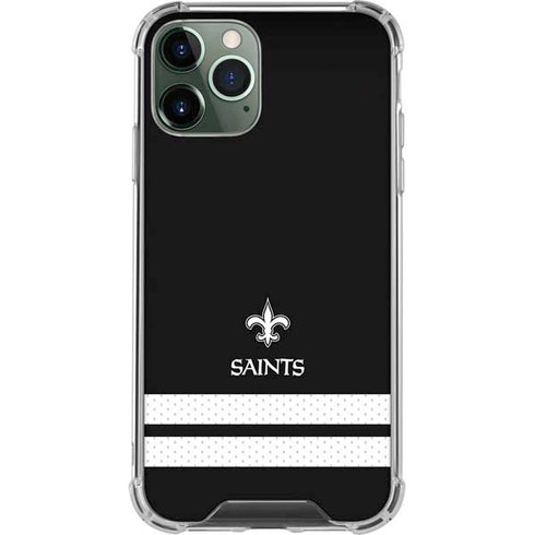 NFL New Orleans Saints Shutout iPhone 11 Pro Max Clear Case