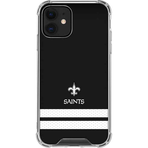 NFL New Orleans Saints Shutout iPhone 12 Clear Case