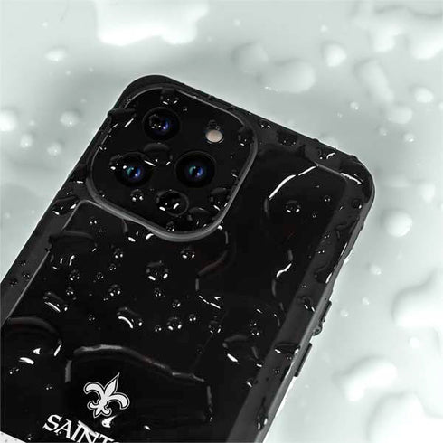 NFL New Orleans Saints Shutout iPhone 14 Pro Max Waterproof Case