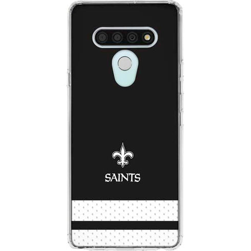 NFL New Orleans Saints Shutout LG Stylo 6 Clear Case