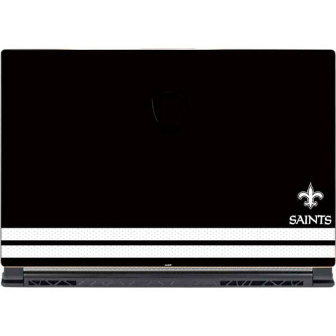 NFL New Orleans Saints Shutout MSI GS65 Stealth Laptop Skin