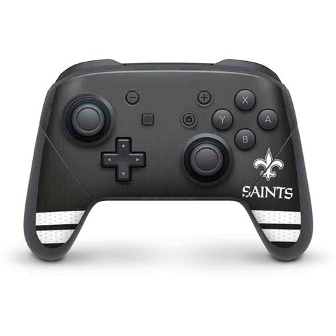 NFL New Orleans Saints Shutout Nintendo Switch Pro Controller Skin