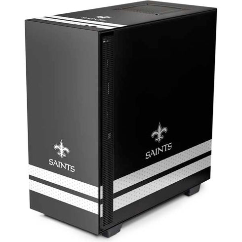 NFL New Orleans Saints Shutout NZXT H510 Compact ATX Mid-Tower Case Skin
