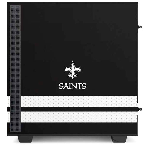 NFL New Orleans Saints Shutout NZXT H510 Compact ATX Mid-Tower Case Skin