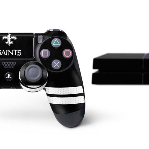 NFL New Orleans Saints Shutout PS4 Console and Controller Bundle Skin