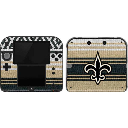 NFL New Orleans Saints Trailblazer Nintendo 2DS Skin