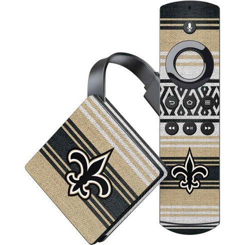NFL New Orleans Saints Trailblazer Amazon Fire TV Skin