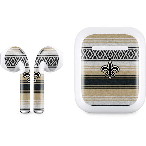 NFL New Orleans Saints Trailblazer Apple AirPods Skin