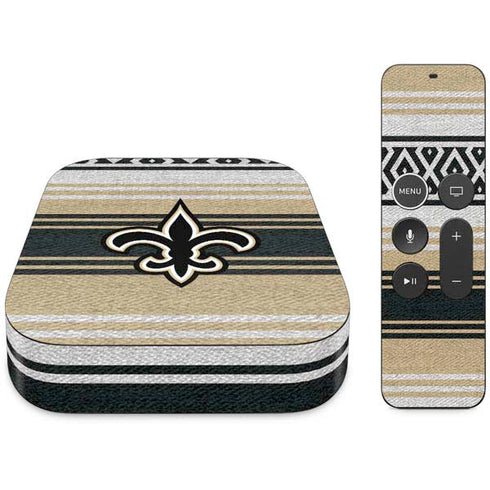 NFL New Orleans Saints Trailblazer Apple TV Skin
