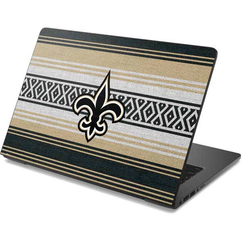 NFL New Orleans Saints Trailblazer Dell Chromebook Skin