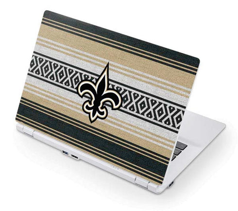 NFL New Orleans Saints Trailblazer Acer Chromebook Skin