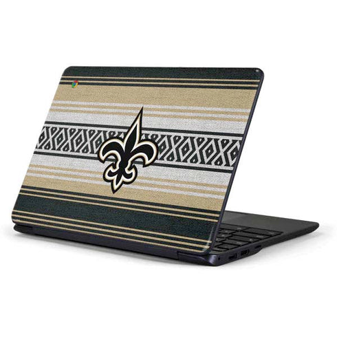 NFL New Orleans Saints Trailblazer Samsung Chromebook Skin