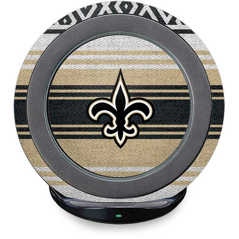 NFL New Orleans Saints Trailblazer Fast Charge Wireless Charging Stand Skin