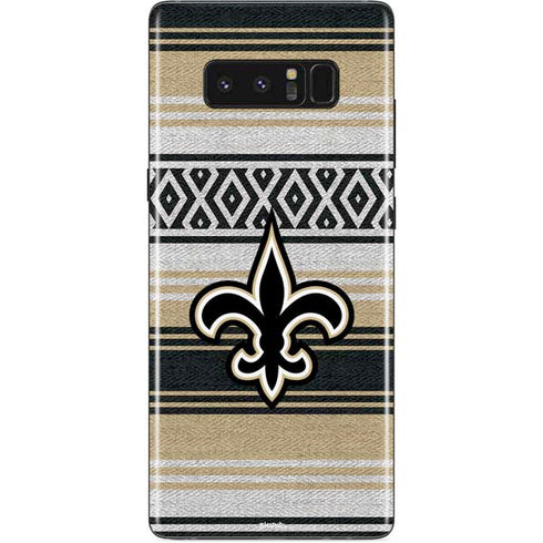 NFL New Orleans Saints Trailblazer Galaxy Note 8 Skin