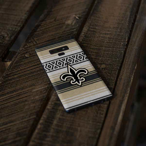 NFL New Orleans Saints Trailblazer Galaxy Note 9 Skin