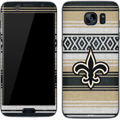 NFL New Orleans Saints Trailblazer Galaxy S7 Skin