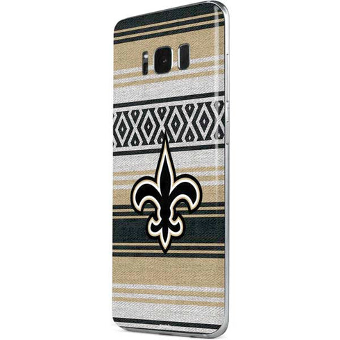NFL New Orleans Saints Trailblazer Galaxy S8 Skin