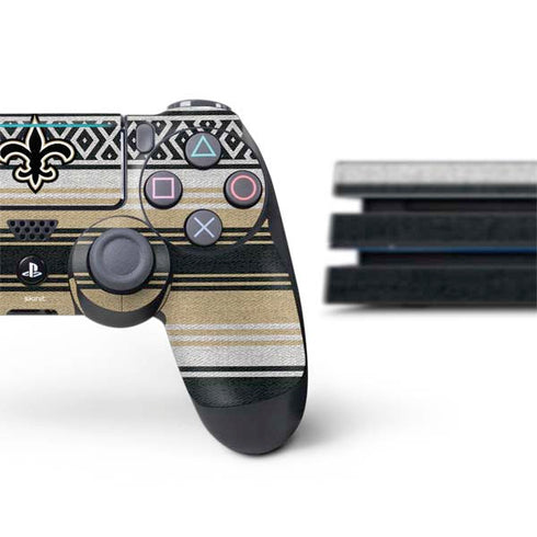 NFL New Orleans Saints Trailblazer PS4 Pro Bundle Skin