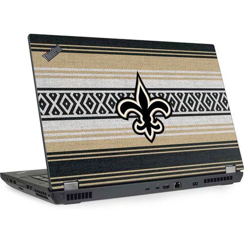NFL New Orleans Saints Trailblazer Lenovo ThinkPad Skin