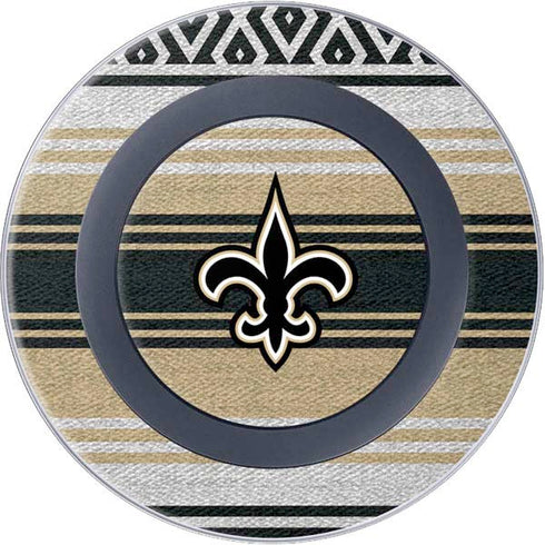 NFL New Orleans Saints Trailblazer Wireless Charger Skin