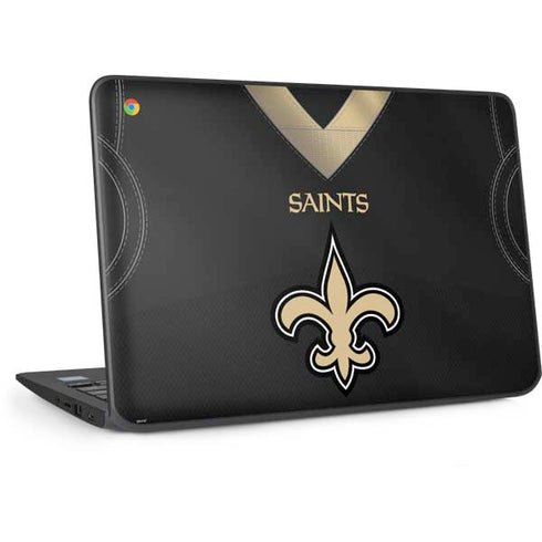 NFL New Orleans Saints Team Jersey HP Chromebook Skin