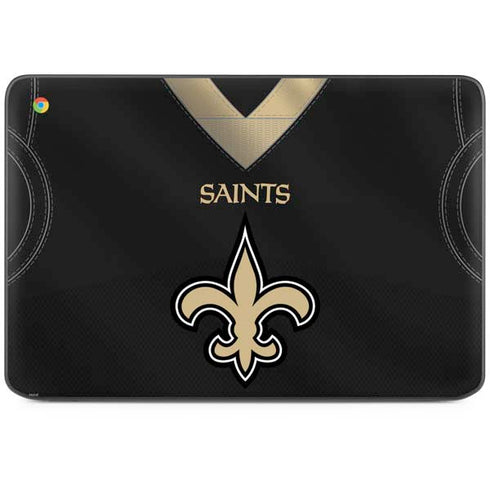 NFL New Orleans Saints Team Jersey HP Chromebook Skin