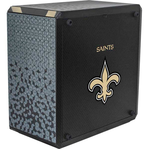 NFL New Orleans Saints Team Jersey Cooler Master MasterBox Q300L Mini Tower Skin