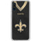 NFL New Orleans Saints Team Jersey Galaxy A10e Clear Case