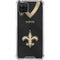 NFL New Orleans Saints Team Jersey Galaxy A12 Clear Case