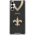 NFL New Orleans Saints Team Jersey Galaxy A15 5G Clear Case