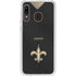 NFL New Orleans Saints Team Jersey Galaxy A20 Clear Case