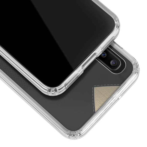 NFL New Orleans Saints Team Jersey Galaxy A20 Clear Case