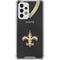 NFL New Orleans Saints Team Jersey Galaxy A53 5G Clear Case