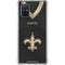 NFL New Orleans Saints Team Jersey Galaxy A71 5G Clear Case