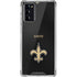 NFL New Orleans Saints Team Jersey Galaxy Note20 5G Clear Case