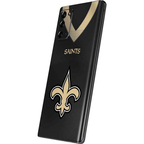 NFL New Orleans Saints Team Jersey Galaxy Note20 5G Skin